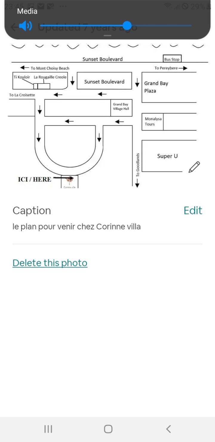 Corinne Villa A 300M From The Beach Grand Bay Ngoại thất bức ảnh